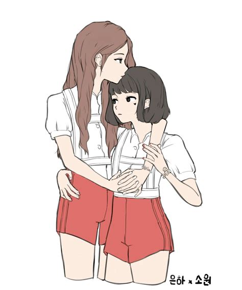 Pin By Muchi Kingsliegh On Fanart Anime Couple Kiss Cute Lesbian Couples Anime Girlxgirl