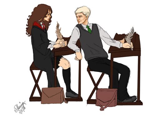 Dramione In Class By Mariyand R On Deviantart