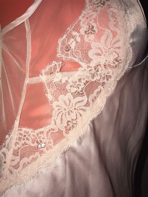Vintage Victoria’s Secret Pink Lace Nightgown Pink With Lace And Nightgown Victoria’s Secret