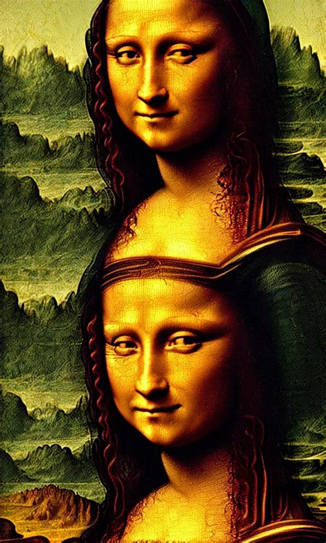 Mona Lisa By Leonardo Da Vinci Emma Watson In Place Stable Diffusion