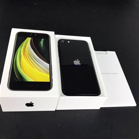 apple iphone se 2nd gen 128gb black unlocked a2275 cdma gsm for sale online ebay