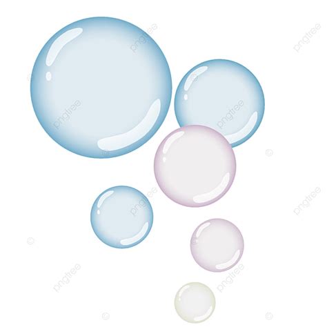 Rainbow Bubbles Clipart Transparent Background Rainbow Bubble Vector