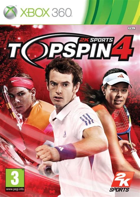 Top Spin 4 2011 Xbox 360 Game Pure Xbox