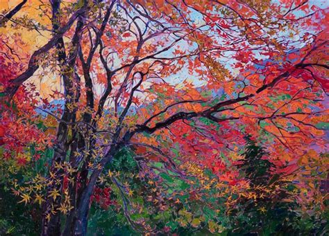 Japanese Maple Tree Painting By Modern Impressionist Erin Hanson