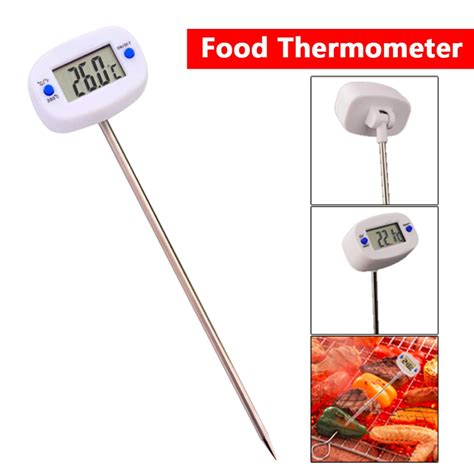 Lcd Display Digital Probe Cooking Thermometer Food Temperature Sensor