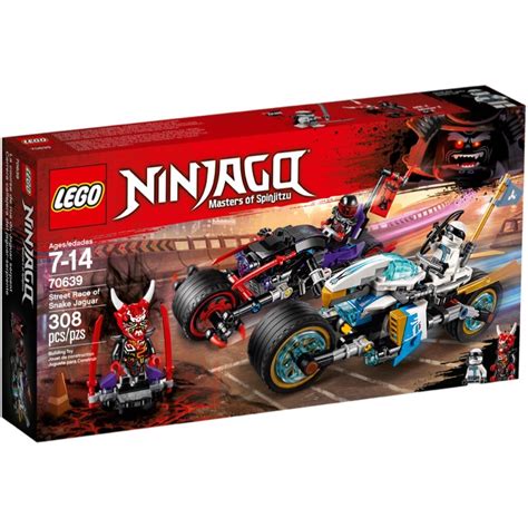 Lego Ninjago Sets 70639 Street Race Of Snake Jaguar New