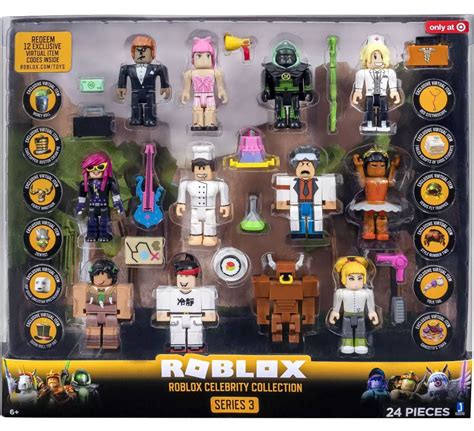 Roblox Series 3 Celebrity Collection Exclusive 3 Action Figure 12 Pack