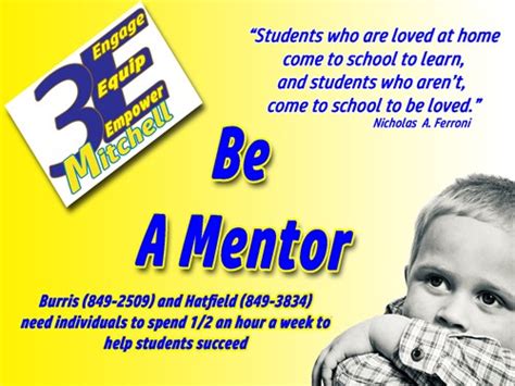 3e Mentoring Engage Equip Empower Burris Elementary