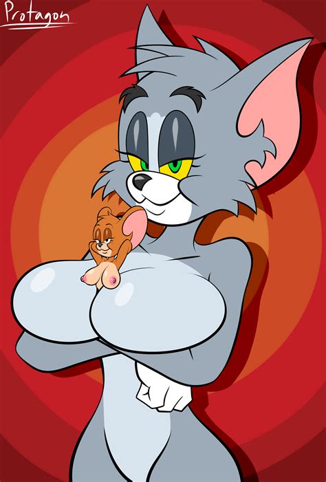 Rule Anthro Breasts Feline Female Only Genderbend Genderswap Mtf Jerry Tom Jerry