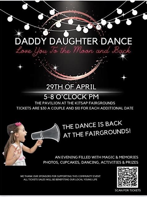 Daddy Daughter Dance 2023 Kitsap County Fairgrounds And Events Center Bremerton 29 April 2023