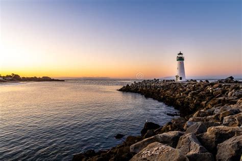 Santa Cruz Harbor At Sunrise Stock Photo Image Of Dawn Cruz 187019962