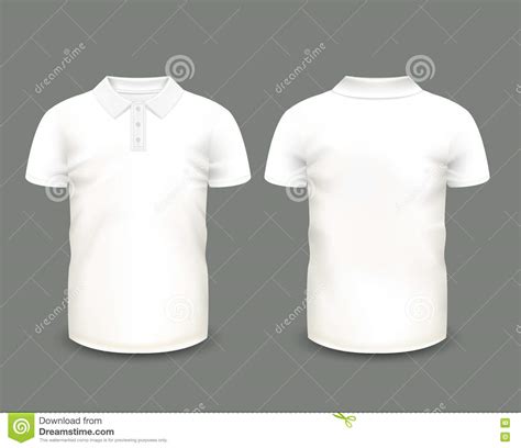 Collar T Shirt Template For Photoshop