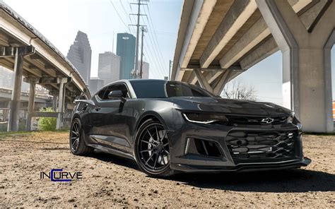 Quick Enough For Most Black Chevy Camaro Zl1 Boasting Custom Incurve