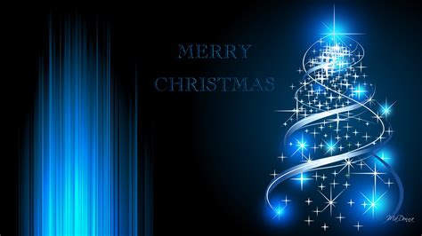 Download Blue Christmas Glow Wallpaper By Aaroncurtis Blue