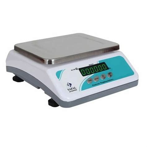 Weighing Safal Smart Abs Table Top Scale Size 175x225mm Capacity 20kg At Rs 4600 In Ernakulam