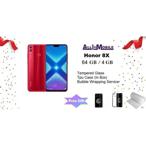 The prices stated may have increased since the last update. Honor 8X Price in Malaysia & Specs | TechNave