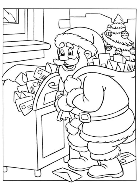 Coloriage Pere Noel Coloriage Traineau Pere Noel Imprimer