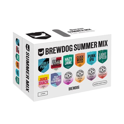 Brewdog Summer Variety 12 Oz Cans12 Packs Beverages2u