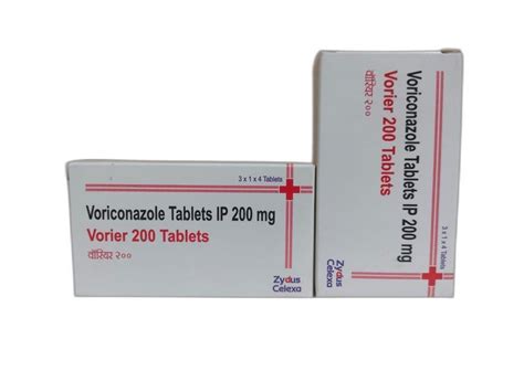 Voriconazole 200mg Tablet Zydus Cadila 4 Tablets At Rs 600stripe In