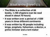 The Bible - Its Origin
