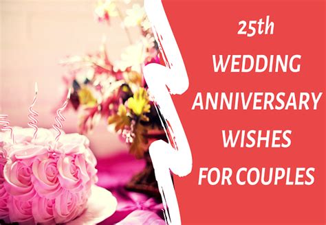 Best 25th Wedding Anniversary Wishes Messages Quotes