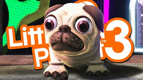 Play As A Pug Cutest Game Ever Little Big Planet 3 Youtube