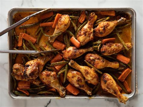 Spread the sour cream mixture on top of the chicken. Sheet Pan Curried Chicken Recipe | Ree Drummond | Food Network