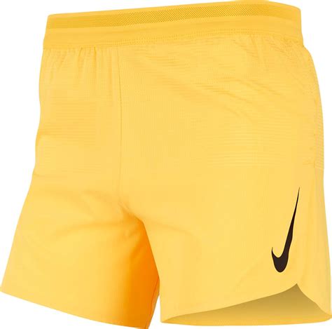 Yellow Athletic Shorts Men