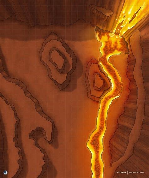Roll20 Battle Map Explore The Fiery Depths Of Avernus In This Oc Dry
