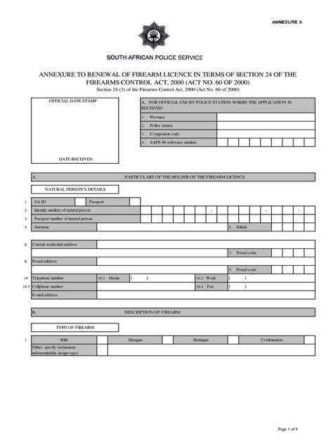 Saps Application Form Sample Fill Online Printable Fillable Blank