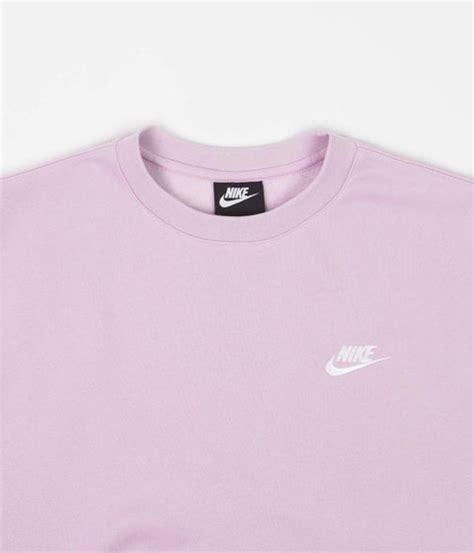 Nike Club Crewneck Sweatshirt Iced Lilac White Always In Colour