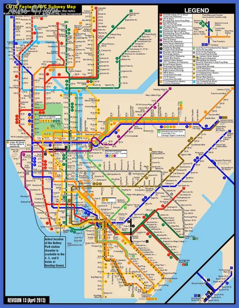 Maine Subway Map