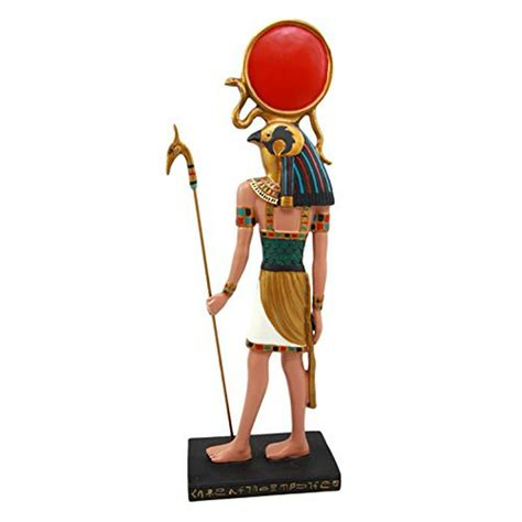 Ebros Classical Egyptian God Of The Sky And Sun Horus Ra With Uraeus Statue 12h