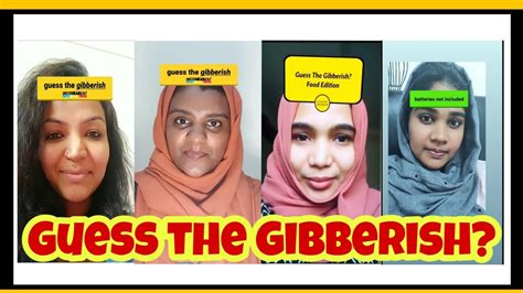 guess the gibberish challenge filter game on instagram guess the gibberish youtube
