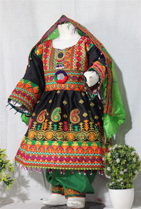 Afghani Traditional Frock Afghani Dress Kochyana