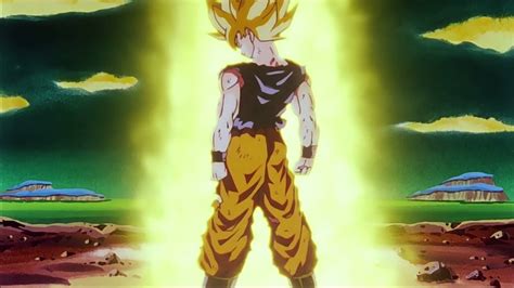Dragon Ball Z Goku Goes Super Saiyan For The First Time 1080p Youtube