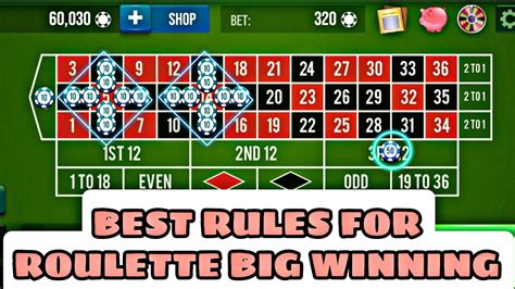 Best Rules For Roulette Big Winning Roulette Winning Strategy Youtube