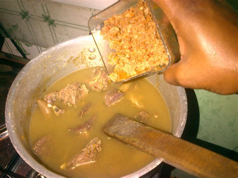 Simply add them toward the end of the cooking time to make sure they are thoroughly. Ofe Ugu (Ugu soup) by Gee Emmy
