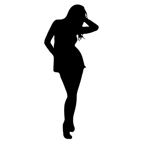 Silhouette Of Black Woman At Getdrawings Free Download