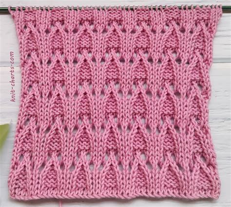 Free Knitting Patterns Lace Stitch Knitting Pattern