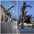 Iron Man celebrato con la prima statua in Italia: l'opera inaugurata a ...