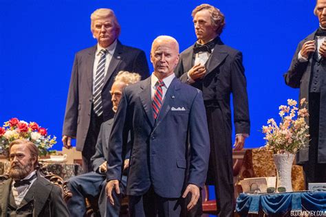 President Joe Biden Added To Hall Of Presidents At Disney World