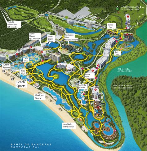 Vidanta Nuevo Vallarta Resort Map Pdf Image To U