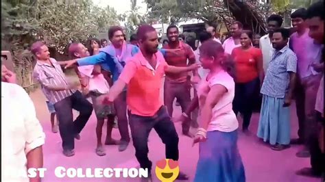 Girl And Boy Dancing In Holi Village Dance Youtube