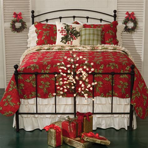 Holly Berry Quilt Collection Sturbridge Yankee Workshop Christmas