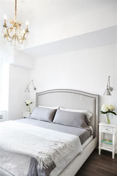 Room makeover dream decor bedroom deco bedroom decor home decor inspiration cute a wallpapered kids bedroom featured in hgtv magazine. Gray and White Small Master Bedroom | Small master bedroom ...