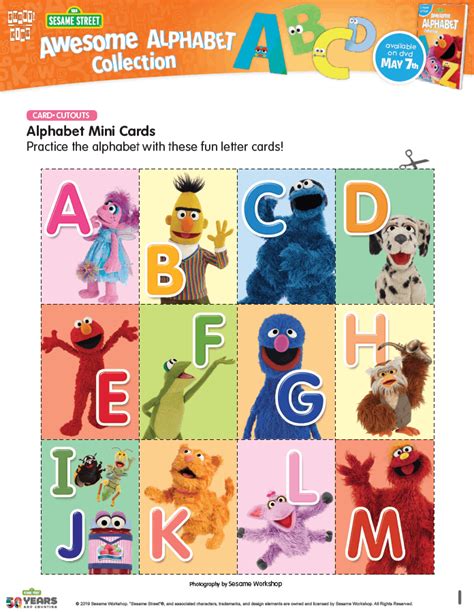 Printable Sesame Street Letters 2023 Calendar Printable