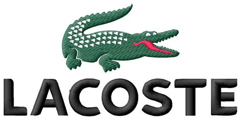 Lacoste Logo Embroidery Design (2 sizes!)