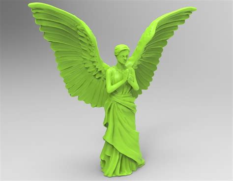 Angel Statue Of 3d Model 3d Printable Cgtrader