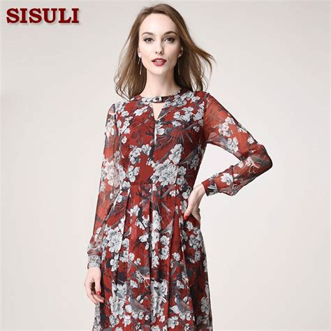 Buy Women Silk Crepe Dress 2803 100pure Silk Women Floral Printed Silk Dress